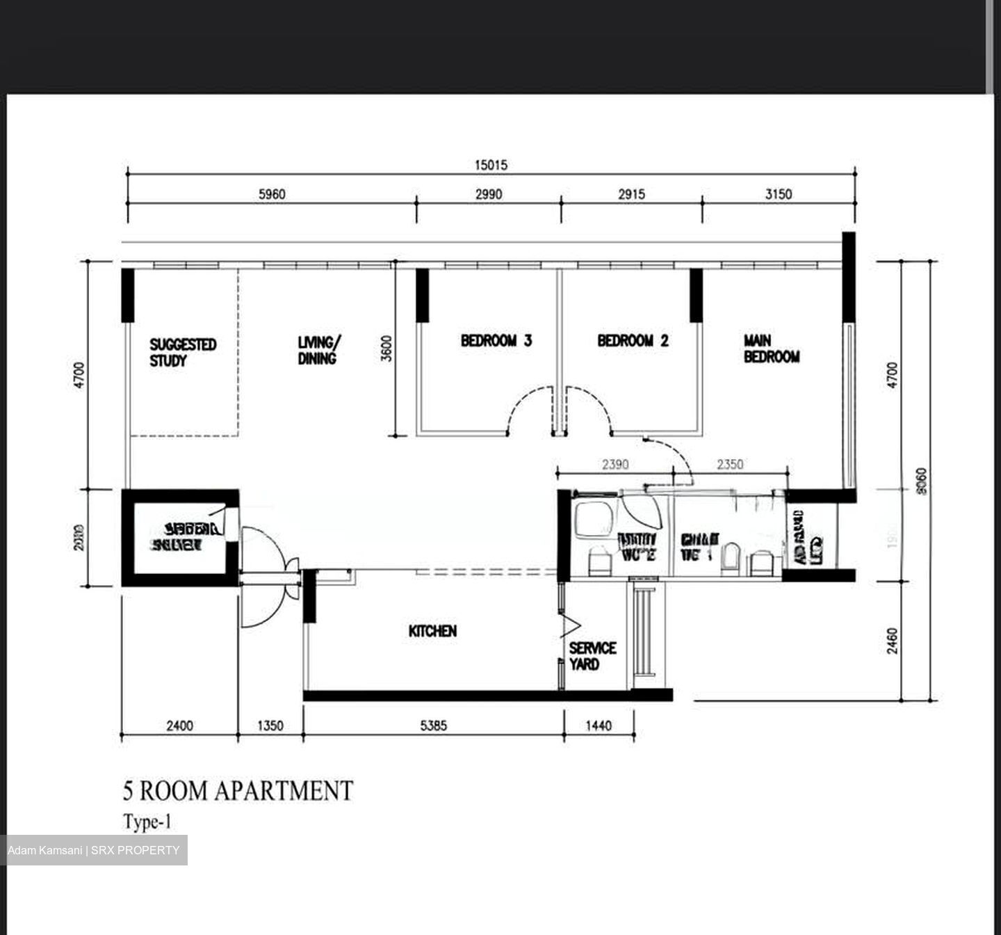 Blk 606B Tampines Greenridges (Tampines), HDB 5 Rooms #562334341